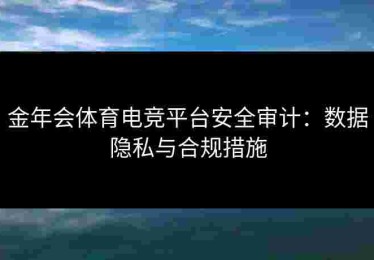 金年会体育电竞平台安全审计：数据隐私与合规措施