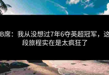 B席：我从没想过7年6夺英超冠军，这段旅程实在是太疯狂了