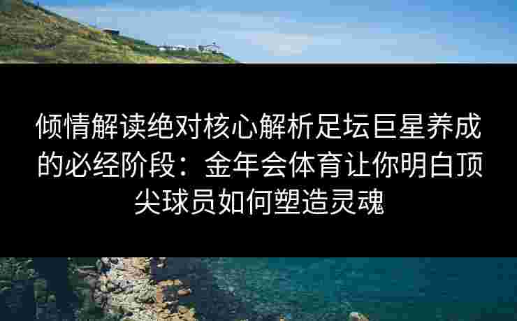 倾情解读绝对核心解析足坛巨星养成的必经阶段：金年会体育让你明白顶尖球员如何塑造灵魂